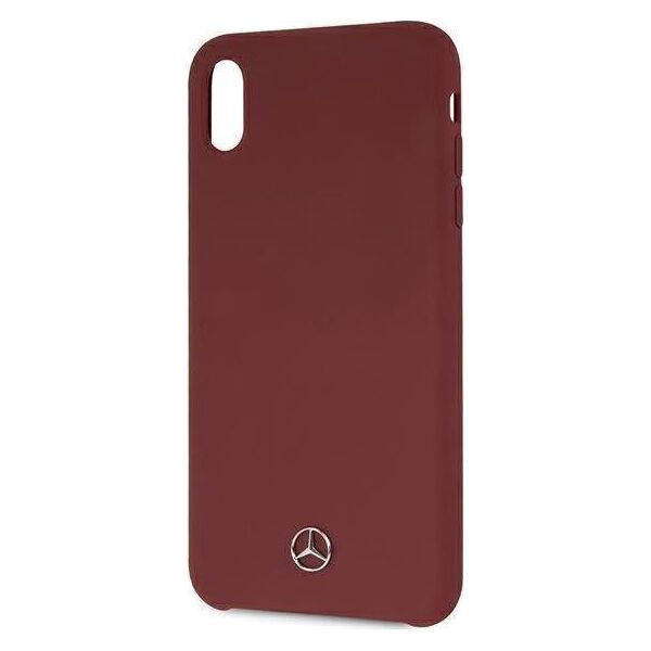 Mercedes Mercedes MEHCI65SILRE iPhone Xs Max czerwony/red hardcase Silicone Line