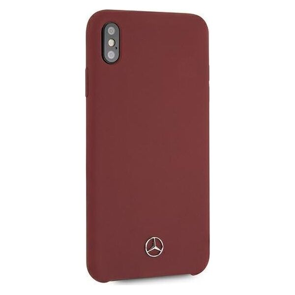 Mercedes Mercedes MEHCI65SILRE iPhone Xs Max czerwony/red hardcase Silicone Line
