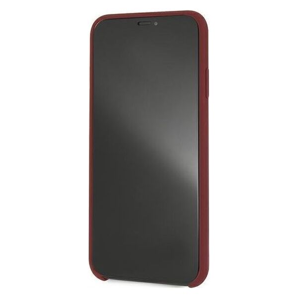 Mercedes Mercedes MEHCI65SILRE iPhone Xs Max czerwony/red hardcase Silicone Line