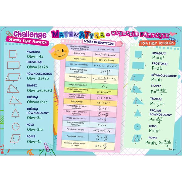 HENRY Podkładka na biurko - Matematyka (403246) - 5907465662475