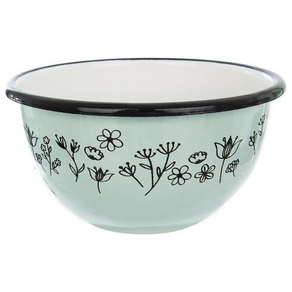 Orion Miska miseczka emaliowana LOUKA ZIELONA 12 cm 0,5L
