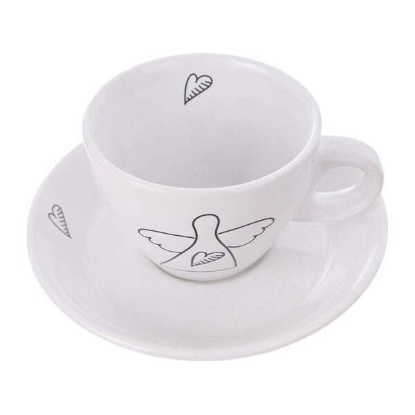 Orion Filiżanka do kawy, espresso, porcelanowa, biała, 90 ml, 2 sztuki