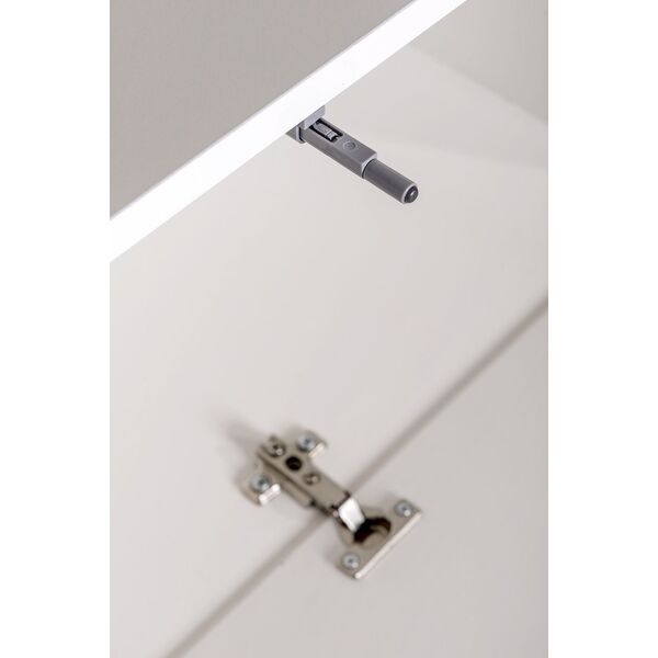 ASM Meble www.makrodom.pl Szafka do salonu wisząca duża Switch RTV 3 grafit połysk + LED
