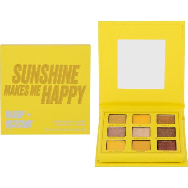 Makeup Obsession Makeup Obsession Sunshine Makes Me Happy Cienie do powiek 3,42g