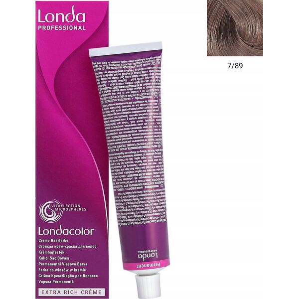 Londa Londa Professional Permanent Colour Extra Rich Cream Farba do włosów 60ml 7/89