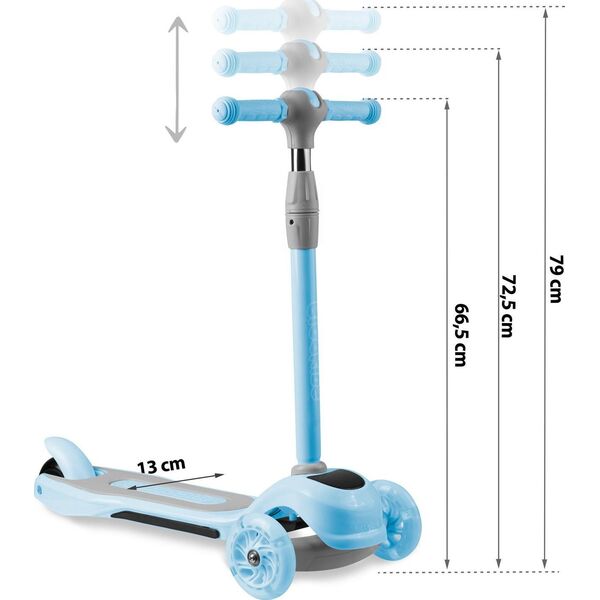 Hulajnoga Ricokids Piko Niebieski (765003)