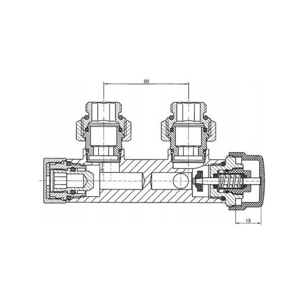 Perfexim PHA-036CM DUOPLEX KAT.Z NAST.WSTEP. CZARNY MAT