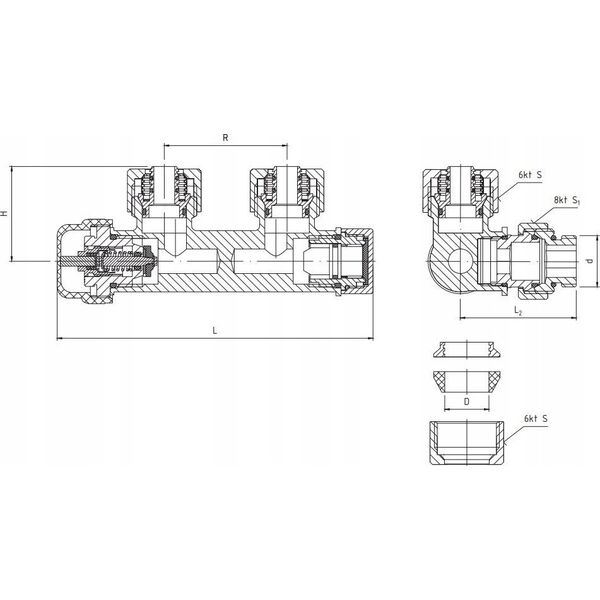 Perfexim PHA-036CS DUOPLEX KAT.Z NAST.WSTEP.CZARNY STR. KF