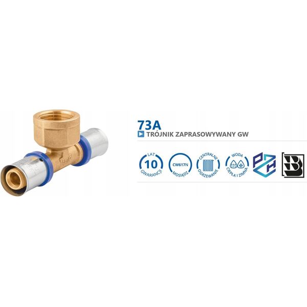 Perfexim 73A PERFEKT SYS. TROJNIK ZAPRAS. TYP U 20x3/4x20 W