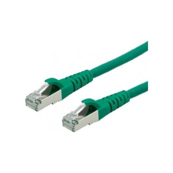 Roline Roline PatchCord S/FTP (PiMF) Kat.6 5m LSOH zielony
