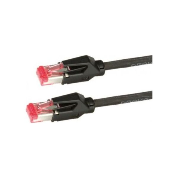 Draka DRAKA Patchcord S/FTP Kat.6 H czarny 20m