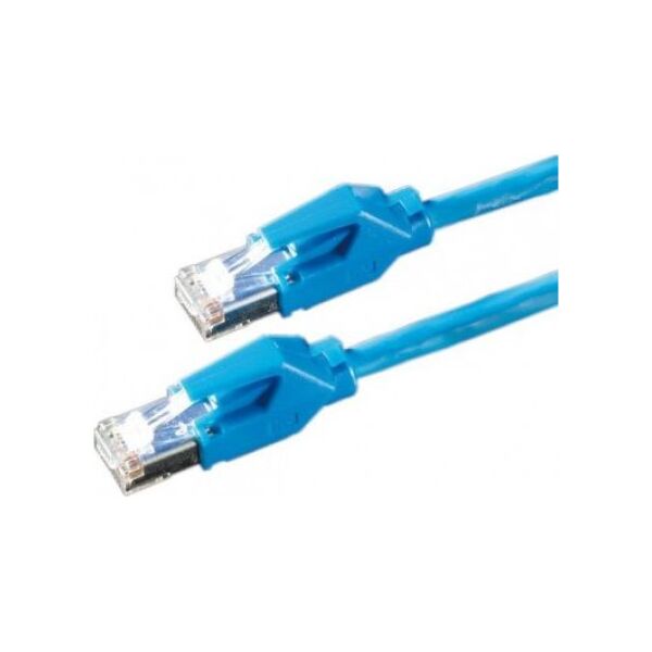 LEONI KERPEN KERPEN E5-70 PatchCord S/FTP (PiMF) Kat.6 LSOH niebieski 5.0m