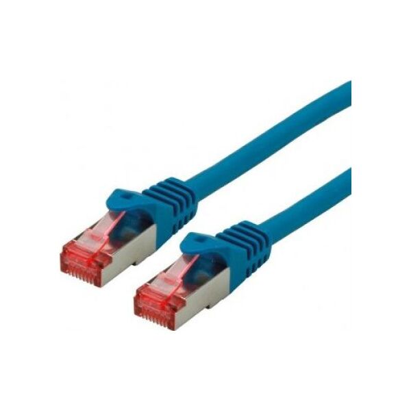 Roline ROLINE S/FTP Patchcord Cat.6 Component Level, LSOH, niebieski, 15.0 m