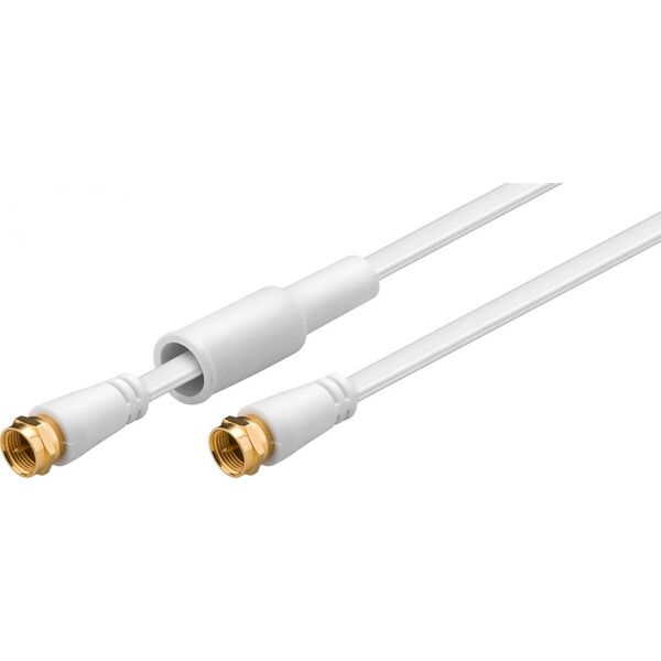 Kabel Goobay Antenowy (F) 7.5m biały (67297)