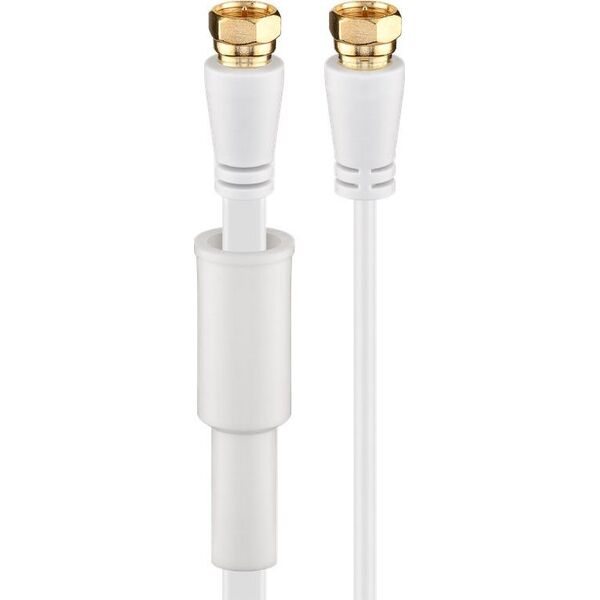 Kabel Goobay Antenowy (F) 7.5m biały (67297)