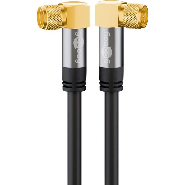 Kabel Goobay Antenowy (F) 2m czarny (70573)