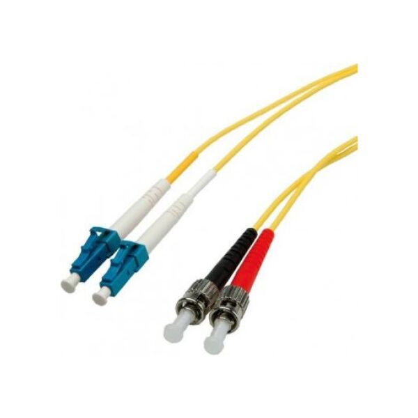 Rotronic Patchcord światłowodowy LWL duplex E9/125um LC/ST 5.0m
