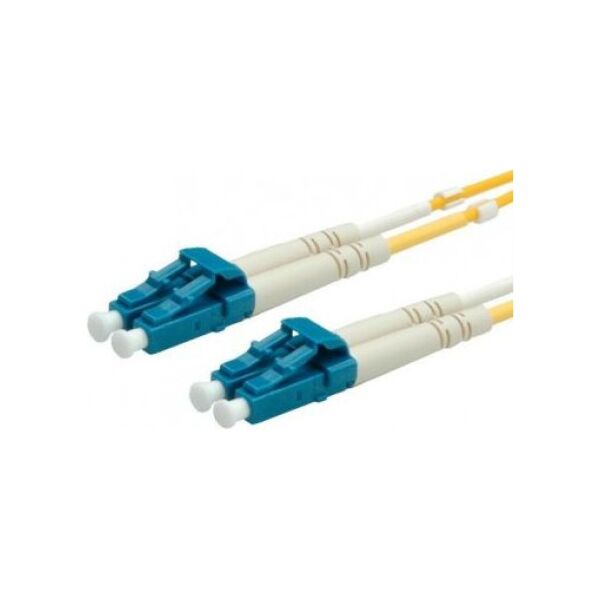 Value VALUE Patchcord światłowodowy 9/125um LC-LC 3m żółty