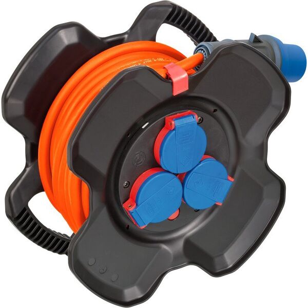 Brennenstuhl Brennenstuhl Rubber Cable Reel X-Gum CEE IP44 10m Camping