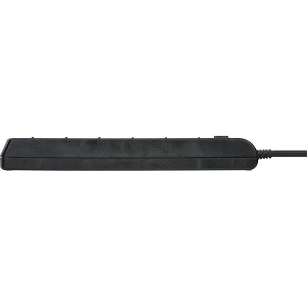 Listwa zasilająca Brennenstuhl Socket Line 6 gniazd 2 m czarna (1153110116)