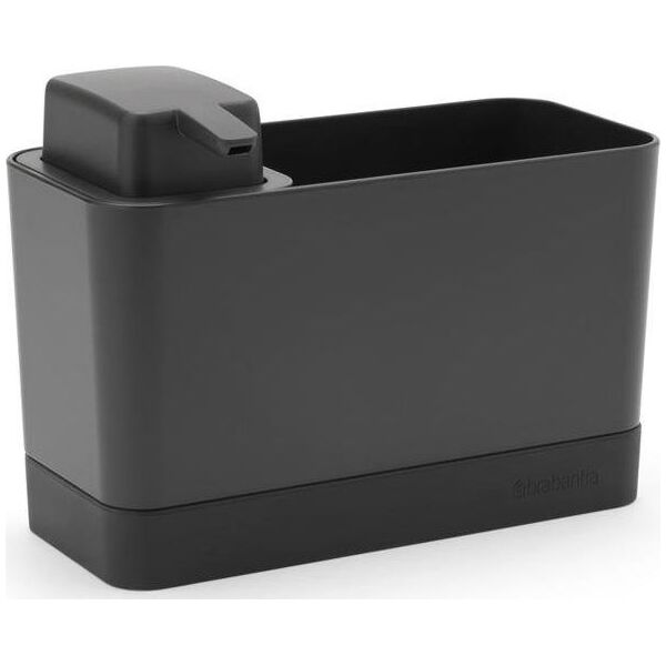 Brabantia Zestaw organizer i dozownik do mydła SinkSide ciemnoszary