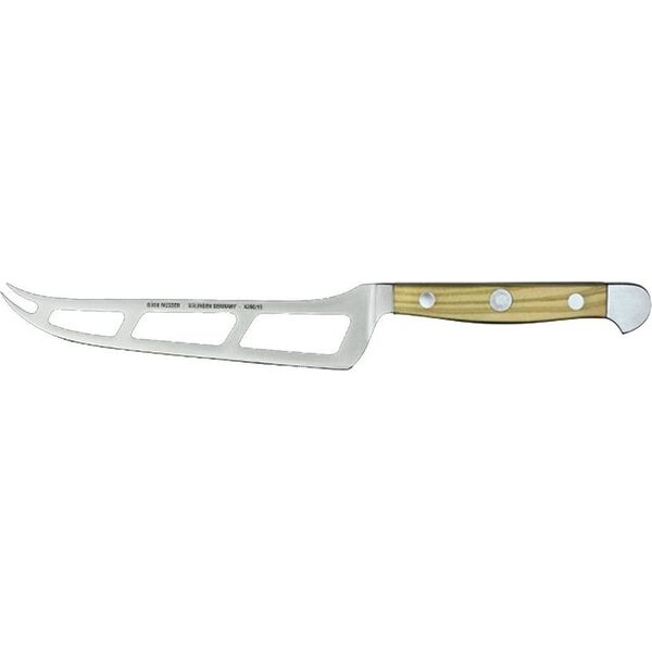 Gude Güde Alpha Cheese Knife 15 cm Olive Wood