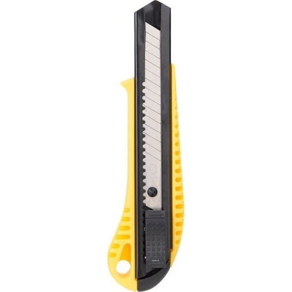 Deli Nożyk z łamanym ostrzem Deli Tools EDL003, SK5, 18mm (żółty)