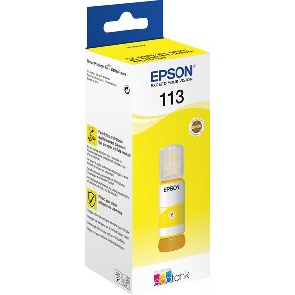 Tusz Epson EPSON 113 EcoTank Pigment Yellow ink bottle