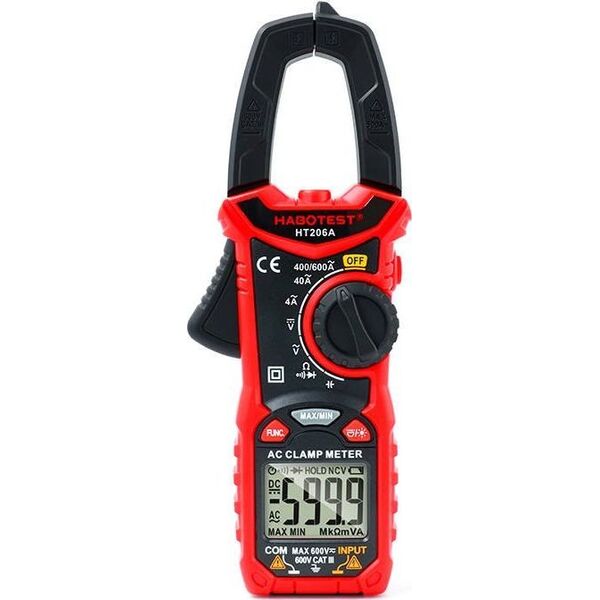 Habotest Cyfrowy miernik cęgowy Habotest HT206A