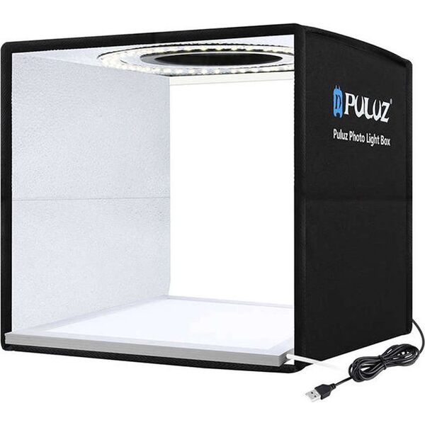 Zestaw studyjny Puluz Puluz Namiot bezcieniowy 25cm + Mata LED PKT3101B