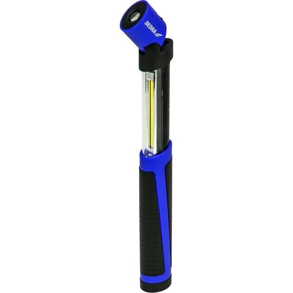 Dedra LATARKA 2W COB LED+0.5W LED ROZSUWANA Z BATERIAMI L1008 DEDRA