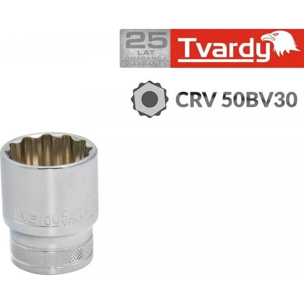 Geko NASADKA DWUNASTOKĄTNA 1/2" 21 MM TVARDY (10/100) T00143-21 GEKO