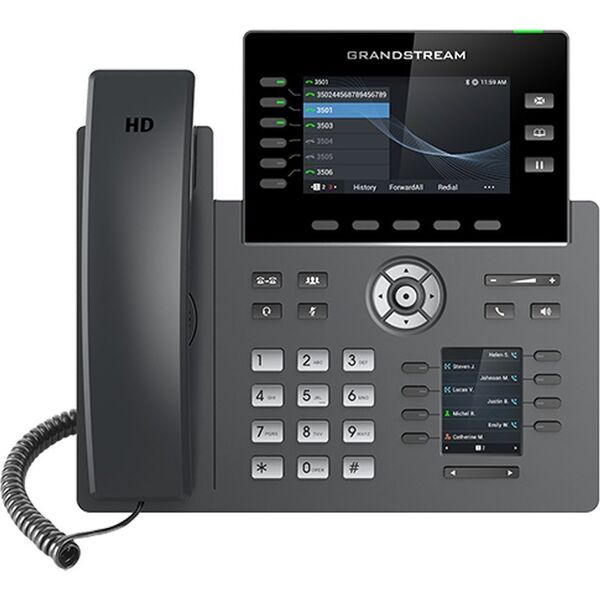 Telefon GrandStream Telefon VoIP GRP2616 (PoE, zasilacz w komplecie)