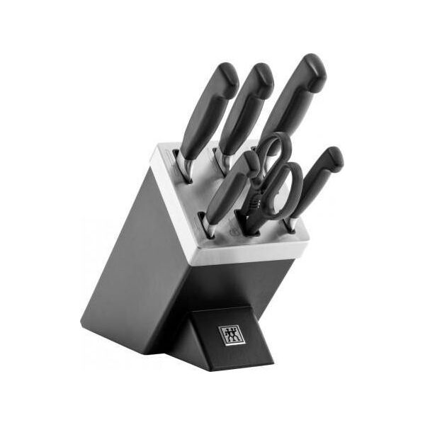 Zwilling Zestaw noży samoostrzących ZWILLING Four Star 35145-007-0 7 elementów czarny