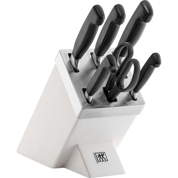 Zwilling Zestaw noży samoostrzących ZWILLING Four Star 35148-207-0 7 elementów biały