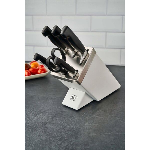 Zwilling Zestaw noży samoostrzących ZWILLING Four Star 35148-207-0 7 elementów biały