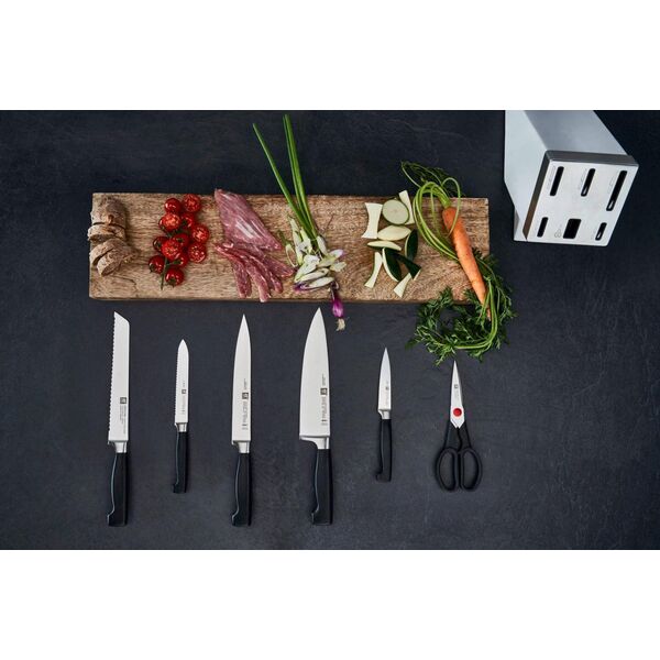 Zwilling Zestaw noży samoostrzących ZWILLING Four Star 35148-207-0 7 elementów biały