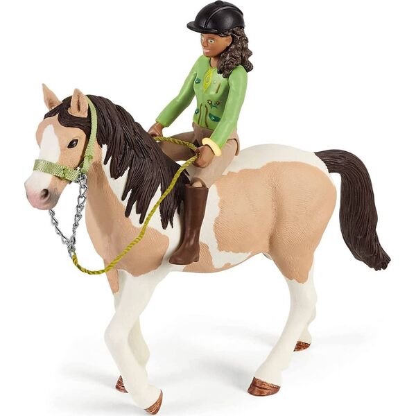 Figurka Schleich Horse Club - Sarah na kampingu