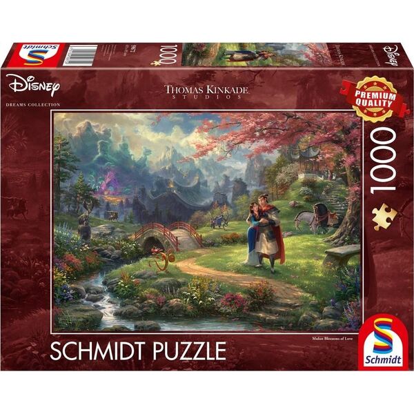 Schmidt Spiele Puzzle PQ 1000 Mulan (Disney) G3