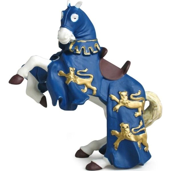 Figurka Papo Koń niebieskiego Króla Ryszarda