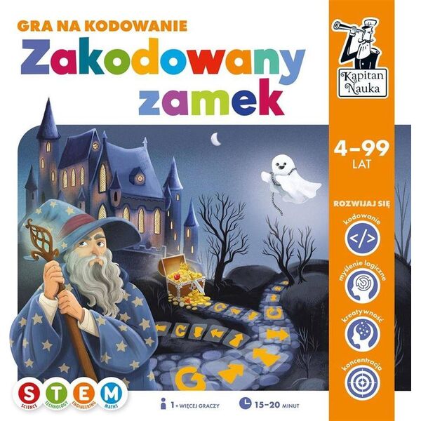 Kapitan Nauka Kapitan Nauka. Zakodowany zamek. Gra na kodowanie