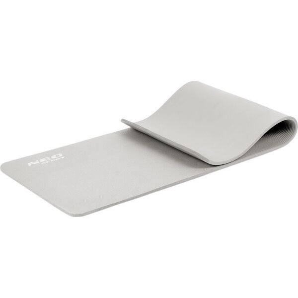 Neo-Sport Mata treningowa NS-922 183 cm x 60 cm x 1 cm szara