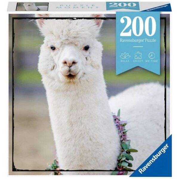 Ravensburger Puzzle 200el Momenty Alpaka 132706 RAVENSBURGER