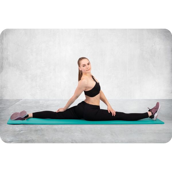 Neo-Sport Mata treningowa NS-923 183 cm x 60 cm x 1.5 cm zielona