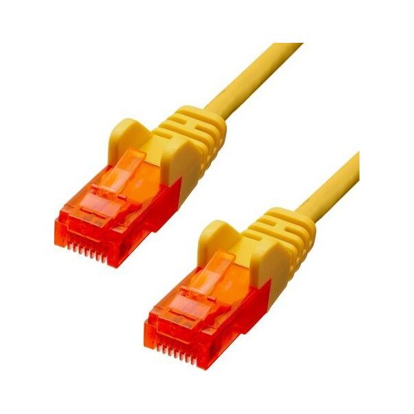 ProXtend ProXtend U/UTP CAT6 PVC AWG 26 CCA Yellow 30CM