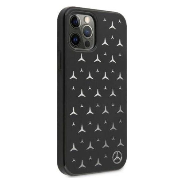 Mercedes Mercedes MEHCP12LESPBK iPhone 12 Pro Max 6,7" czarny/black hardcase Silver Stars Pattern