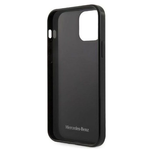 Mercedes Mercedes MEHCP12LESPBK iPhone 12 Pro Max 6,7" czarny/black hardcase Silver Stars Pattern