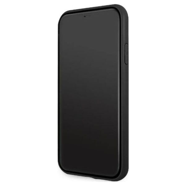 Mercedes AMG AMHCN61GSEBK iPhone 11 6,1" czarny/black hardcase Leather Debossed Lines