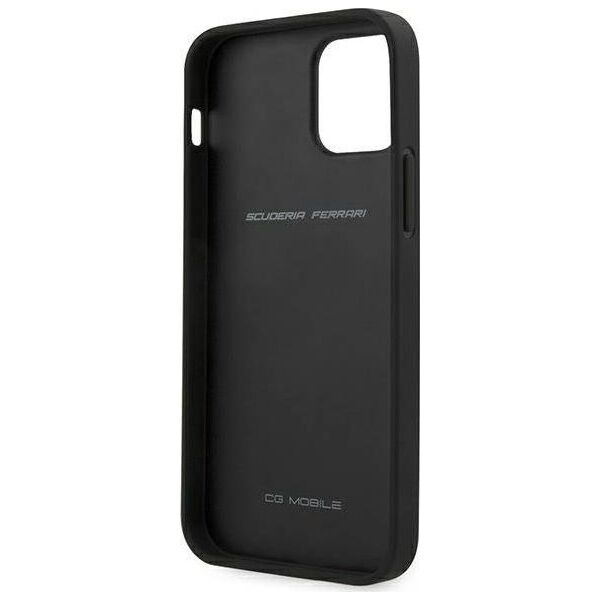 Ferrari Ferrari FESAXHCP12LRE iPhone 12 Pro Max 6,7" czerwony/red hardcase On Track Carbon Stripe