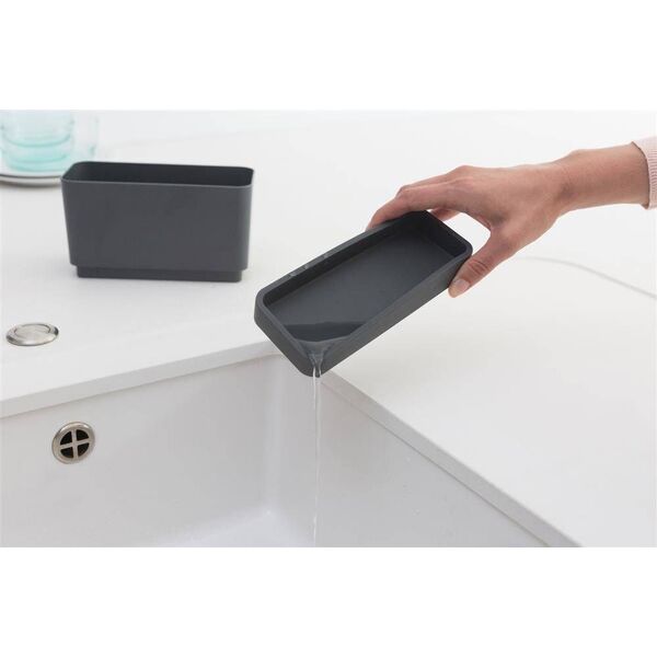 Brabantia Organizer na zlew ciemnoszary 117503